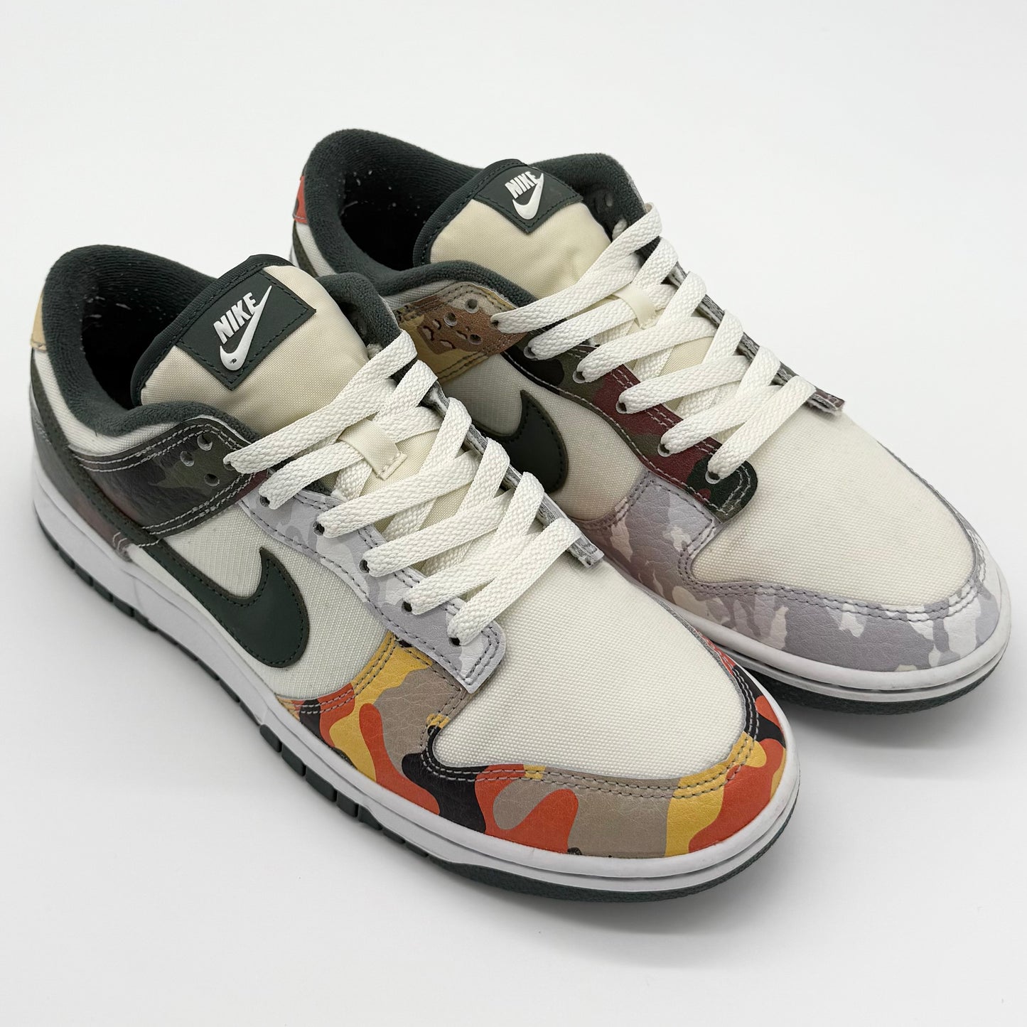 Nike Dunk Low “Sail Multi Camo” US8.5