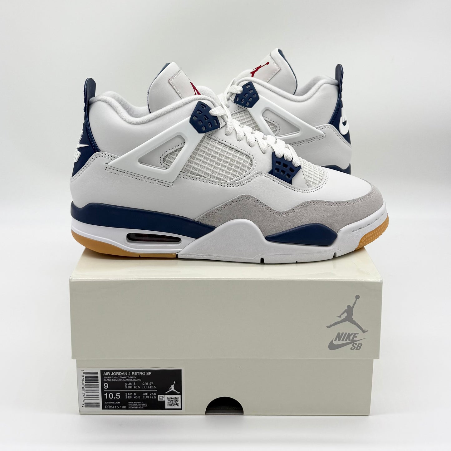 Jordan 4 Retro SB “Navy” US9