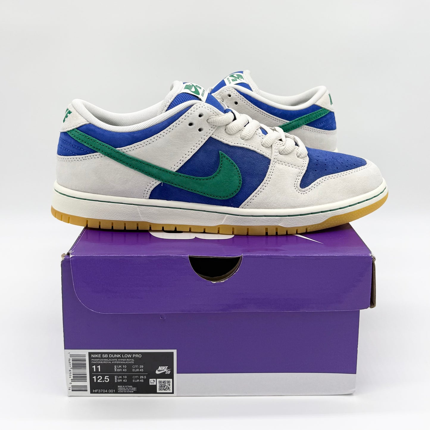 Nike SB Dunk Low “Hyper Royal Malachite” US11