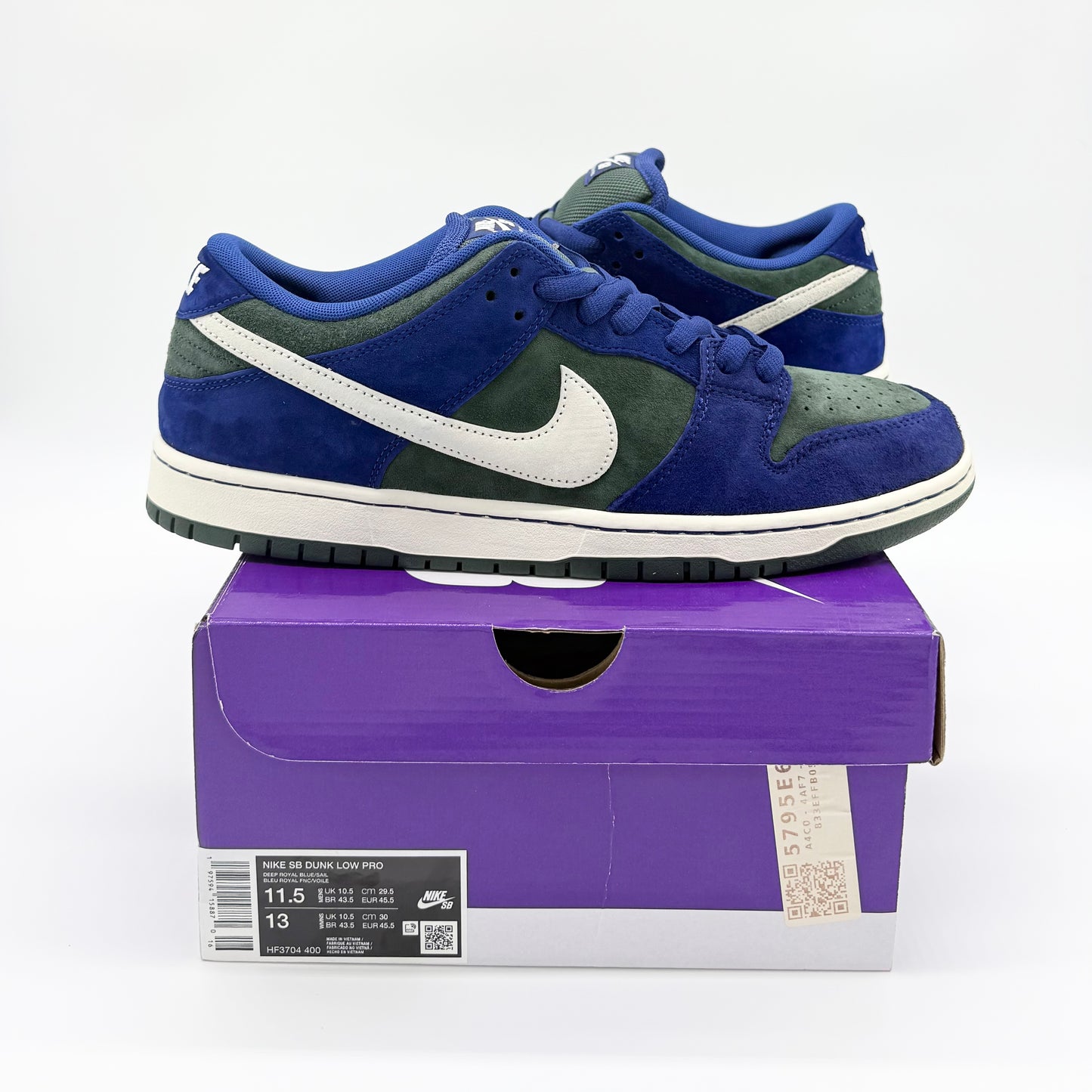 Nike SB Dunk Low “Deep Royal Blue” US11.5