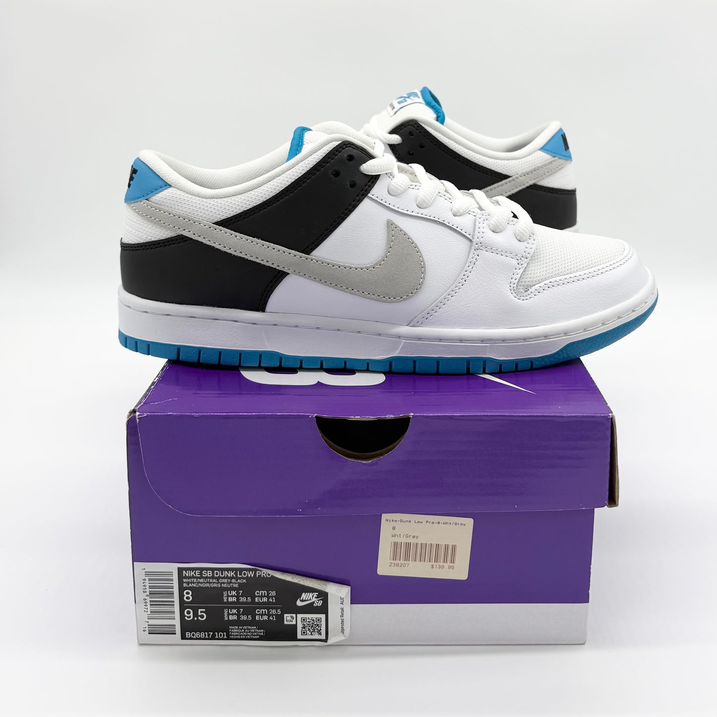Nike SB Dunk Low “Laser Blue” US8