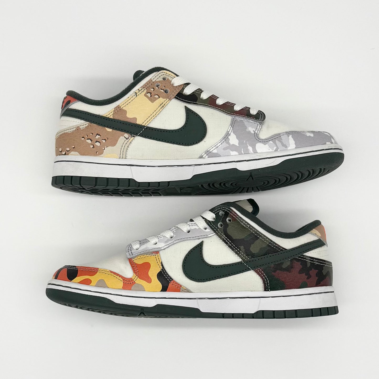 Nike Dunk Low “Sail Multi Camo” US8.5