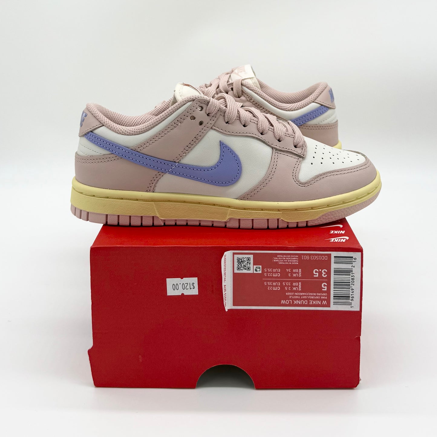 Nike Dunk Low “Pink Oxford” (W) US5W