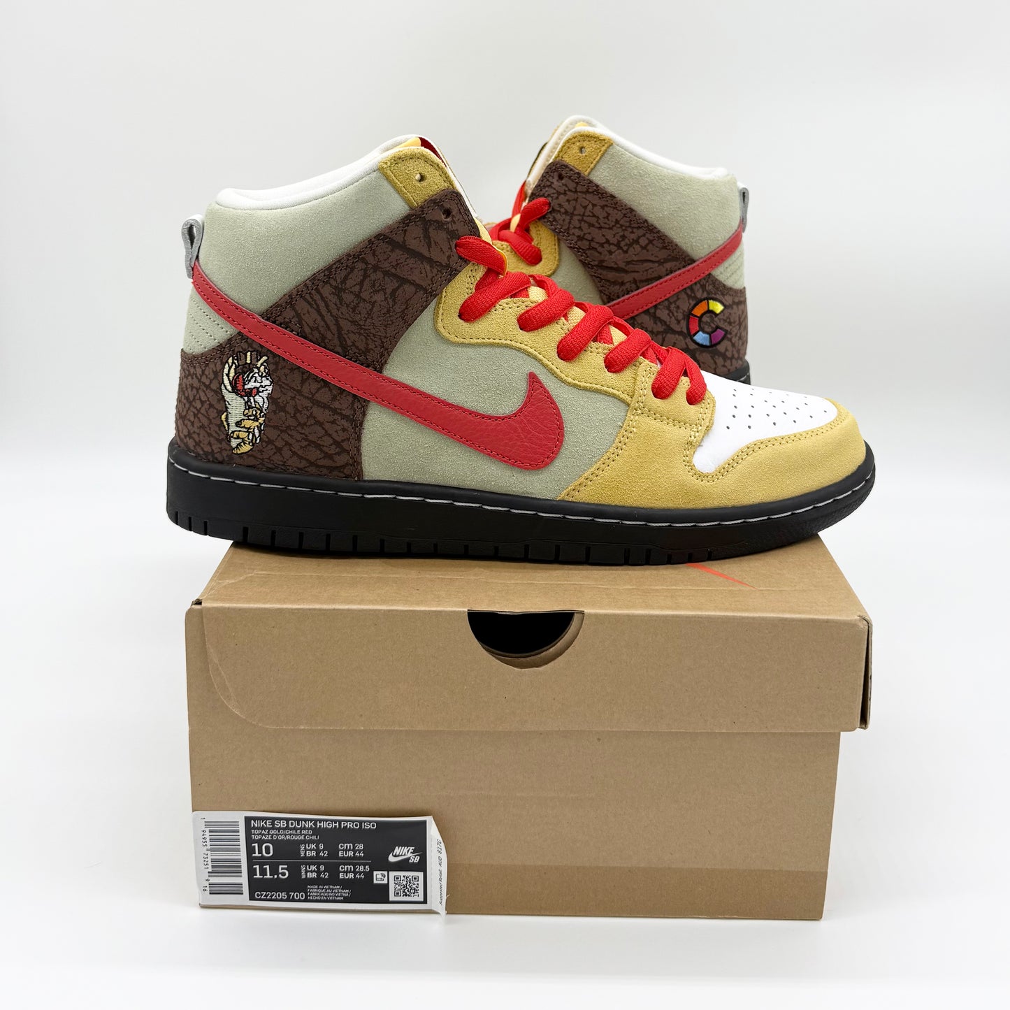 Nike SB Dunk High “Color Skates Kebab & Destroy” US10