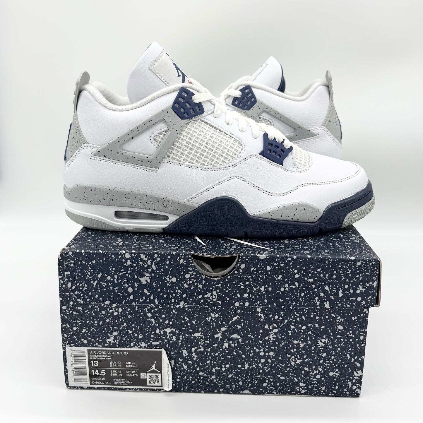 Jordan 4 Retro “Midnight Navy” US13