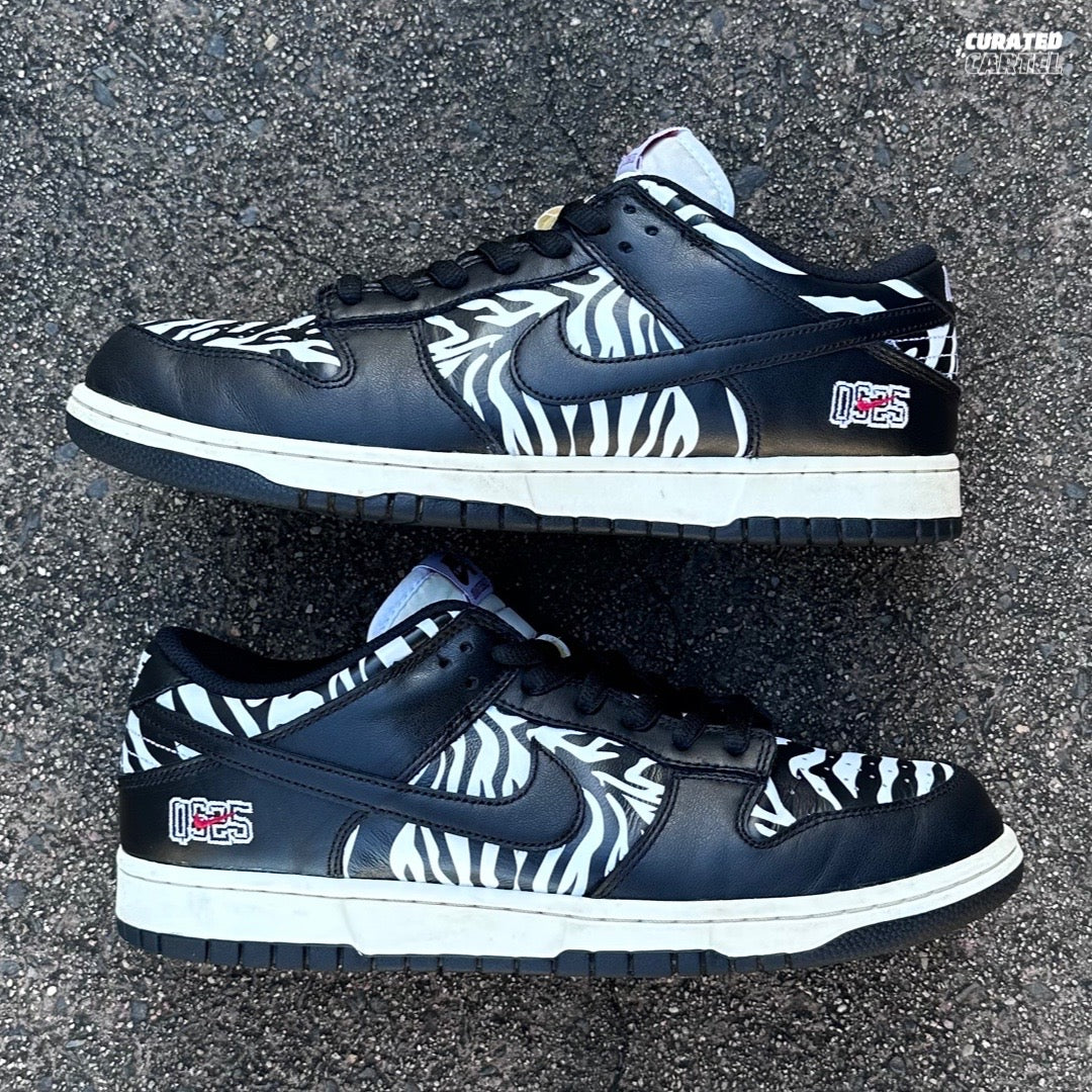 Nike SB Dunk Low OG QS “Quartersnacks Zebra” US10.5