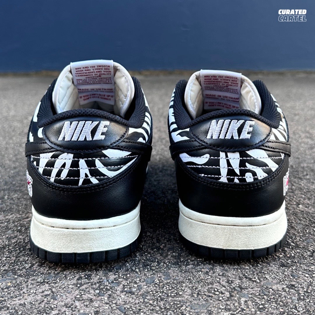 Nike SB Dunk Low OG QS “Quartersnacks Zebra” US10.5