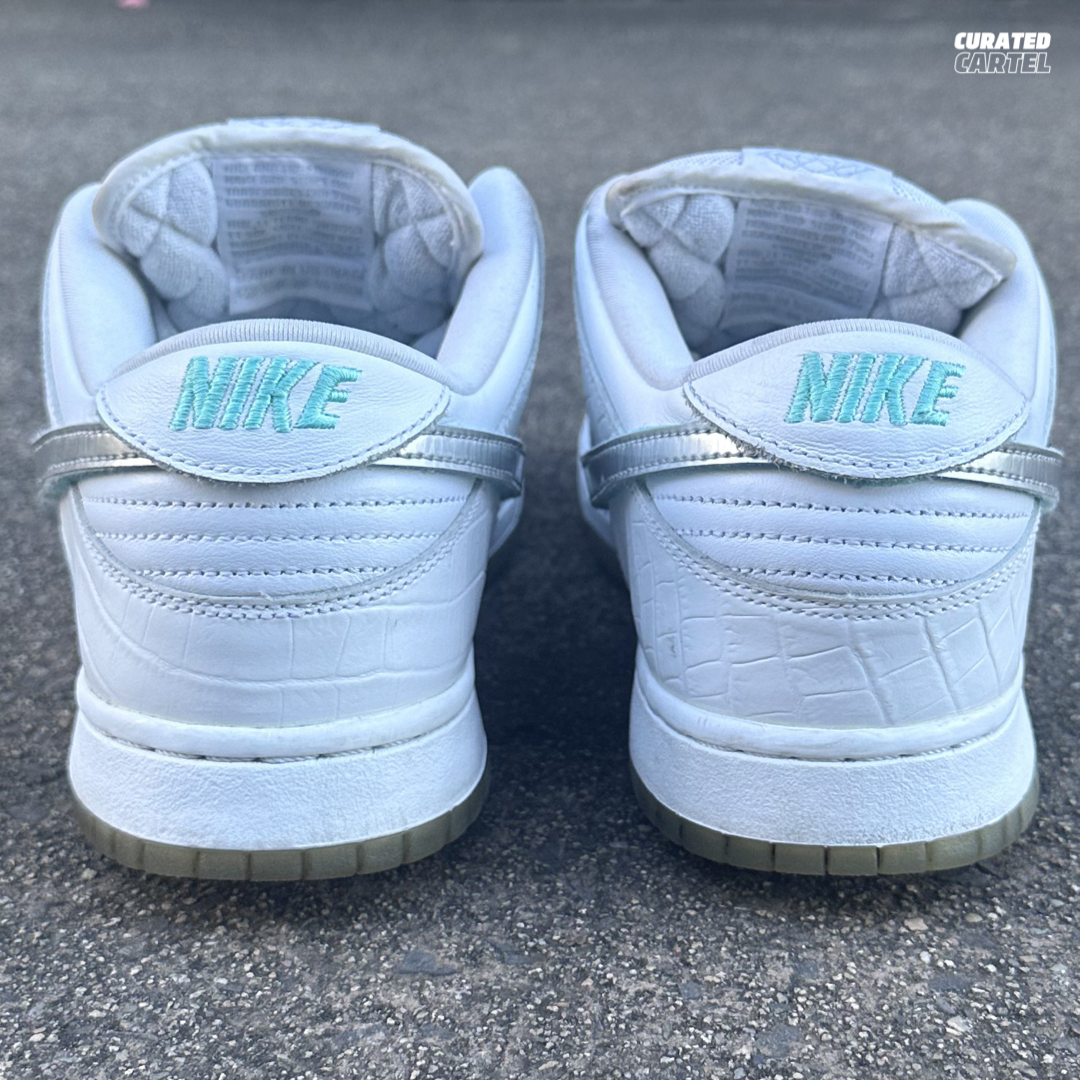 Nike SB Dunk Low “Diamond Supply Co. White Diamond” US10