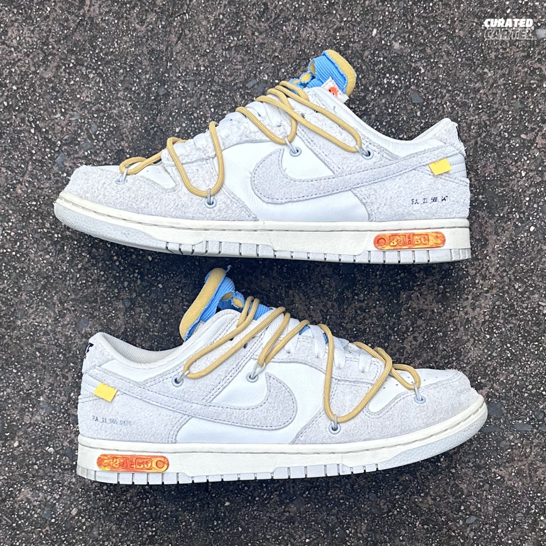 Nike Dunk Low “Off White Lot 34” US8.5