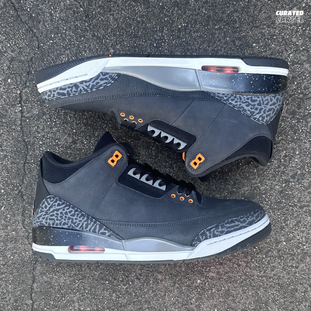 Jordan 3 Retro “Fear Pack” (2023) US11.5