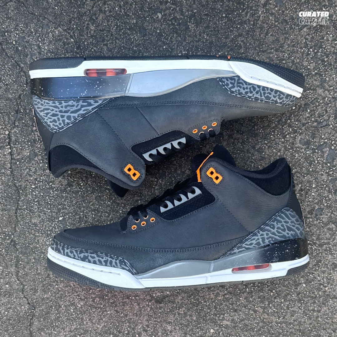 Jordan 3 Retro “Fear Pack” (2023) US11.5