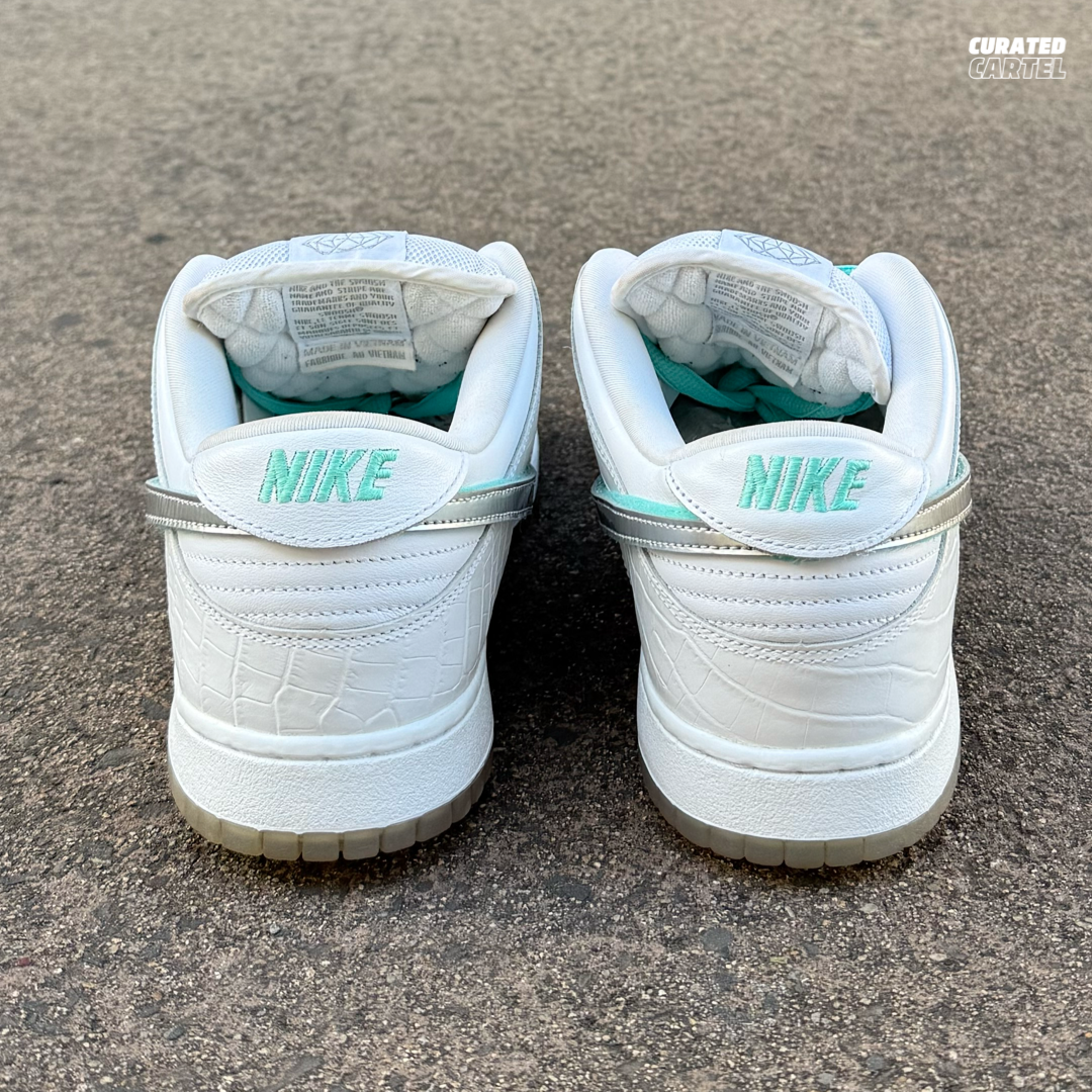Nike SB Dunk Low “Diamond Supply Co. White Diamond” US12