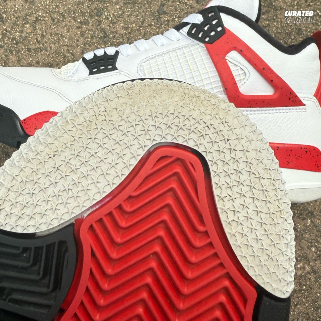 Jordan 4 Retro “Red Cement” US10