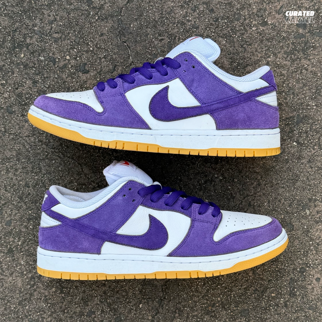 Nike SB Dunk Low Pro ISO “Orange Label Court Purple” US10