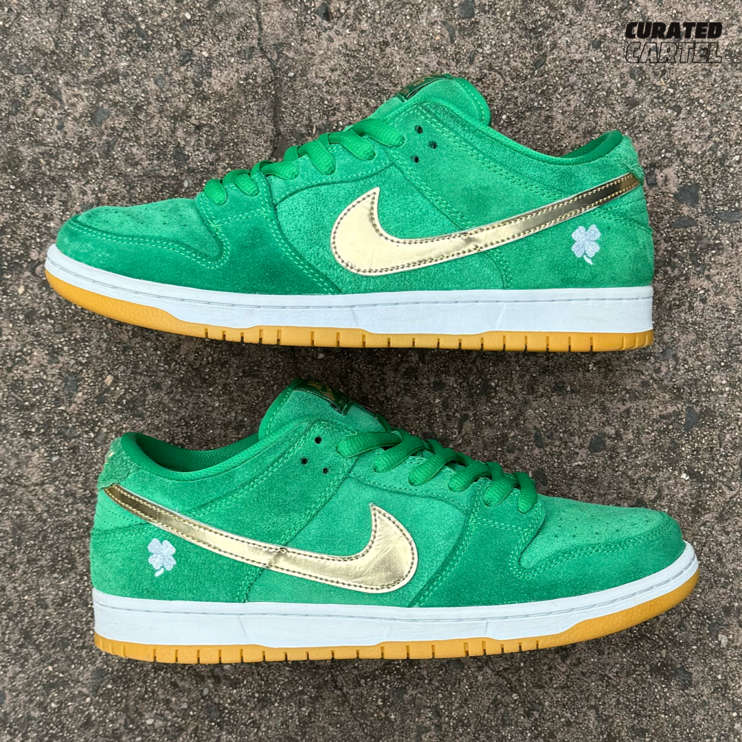 Nike SB Dunk Low “St Patrick’s Day” US10