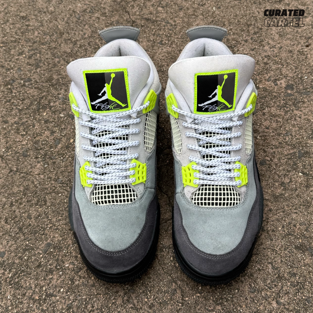 Jordan 4 Retro “SE 95 Neon” US9