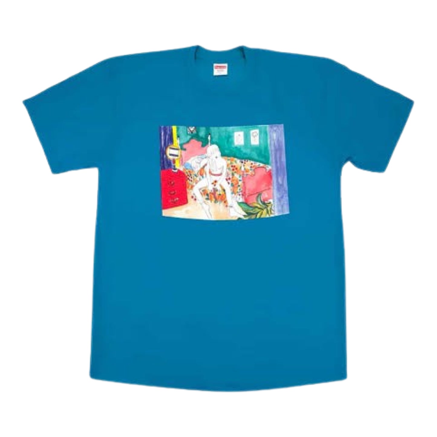 Supreme “Bedroom” Tee Blue FW18