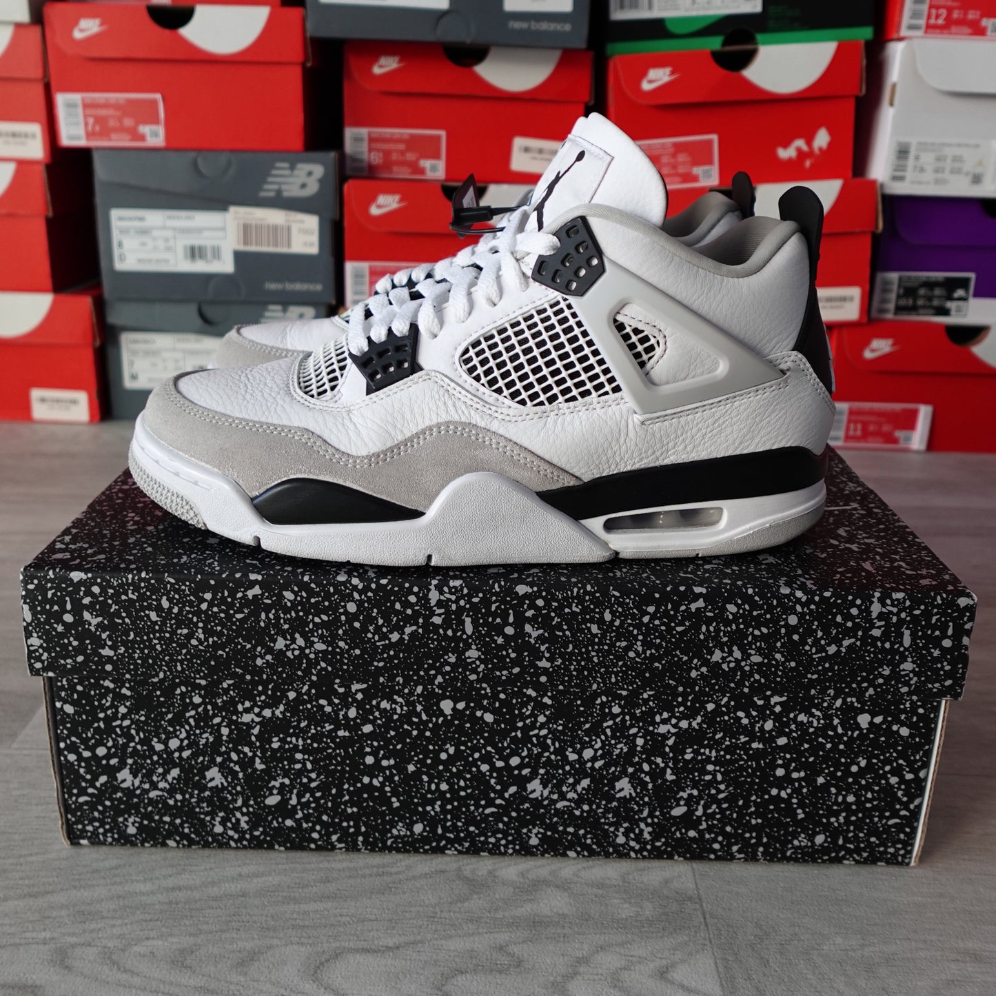 Jordan 4 Retro “Military Black”