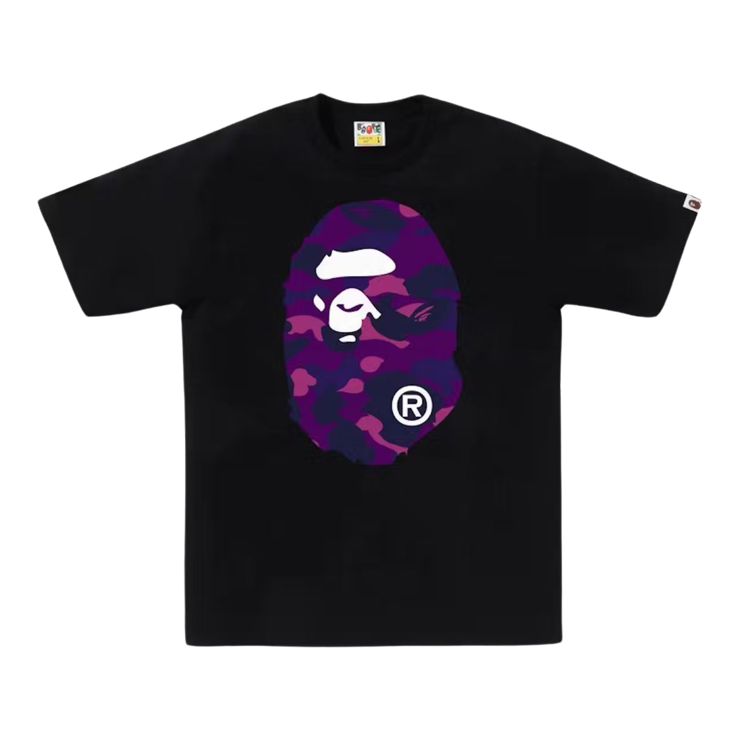 BAPE “Camo Big Ape Head” Tee Black