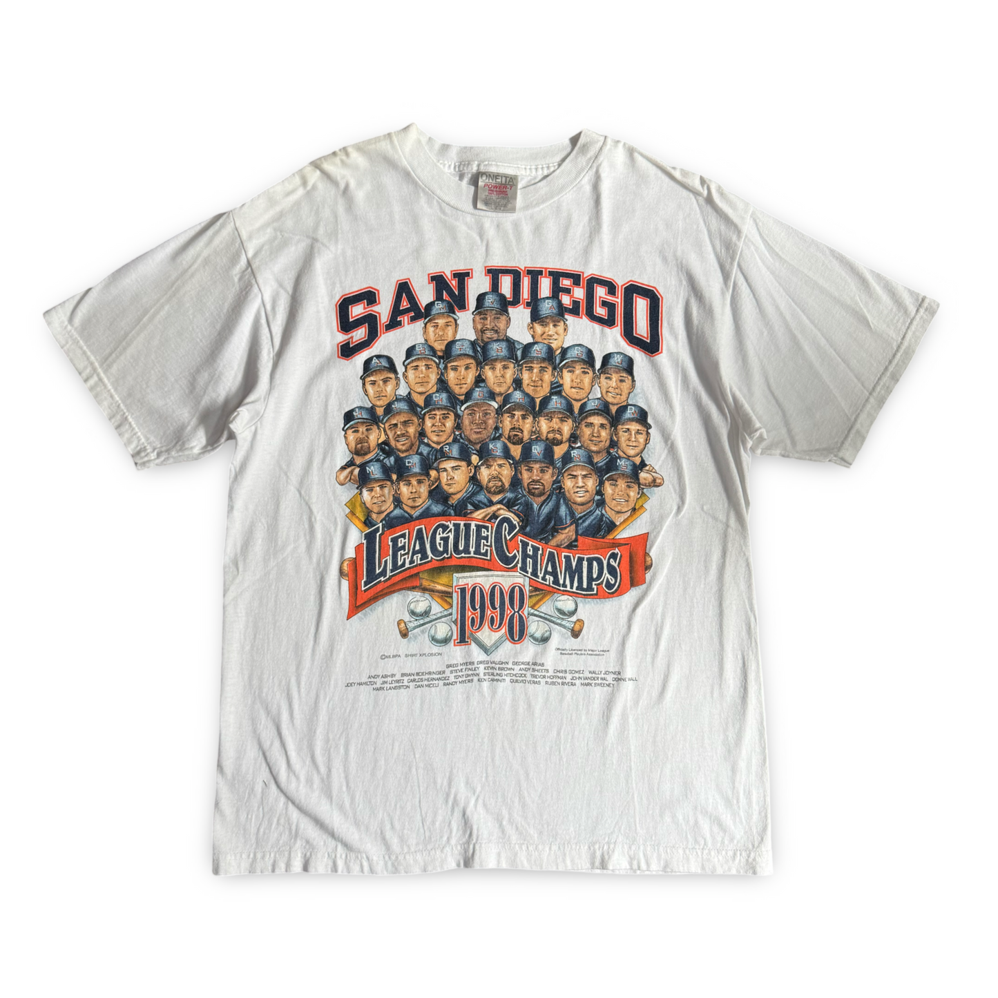 1998 San Diego Padres MLB League Champs (L)