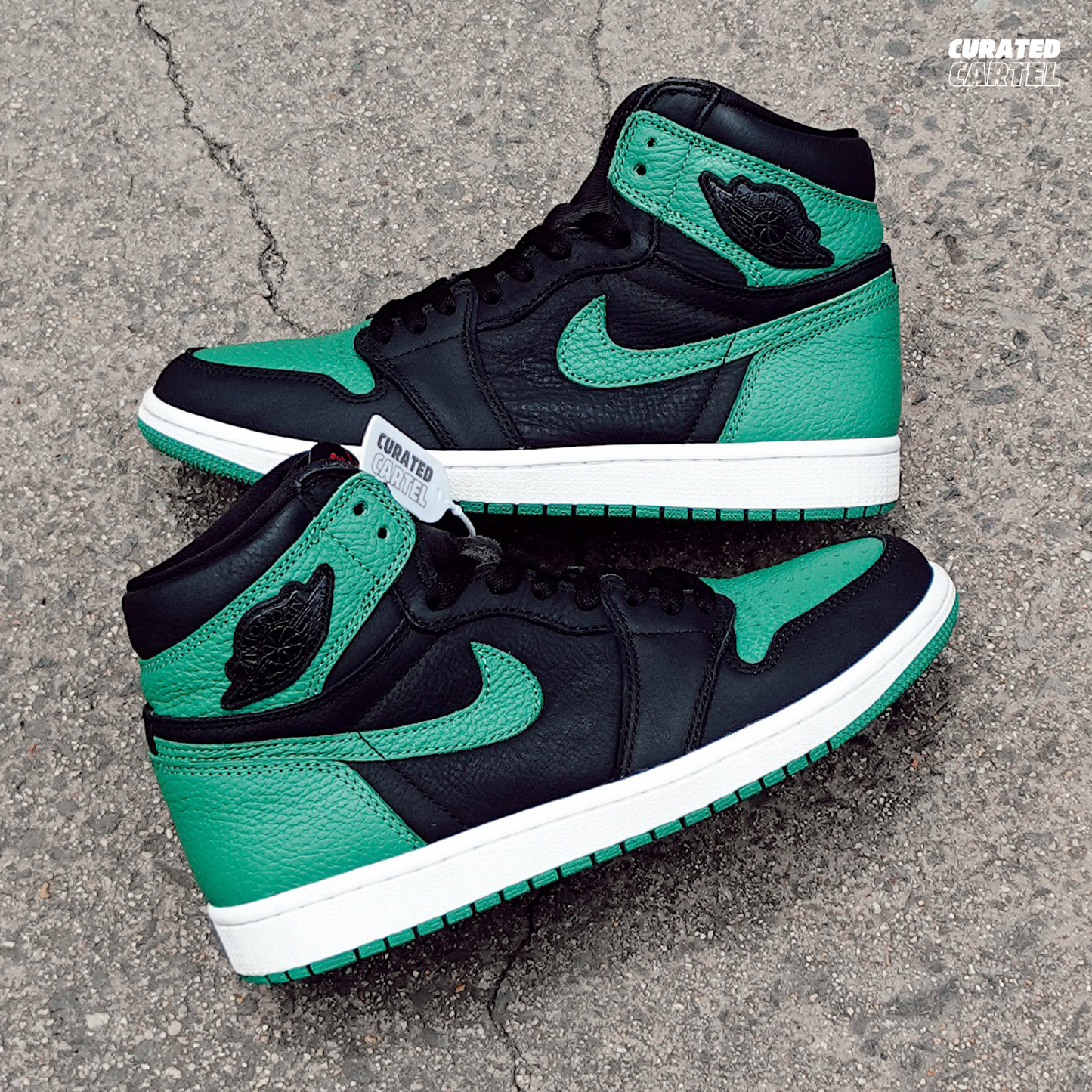 Jordan 1 Retro High “Pine Green Black” US8