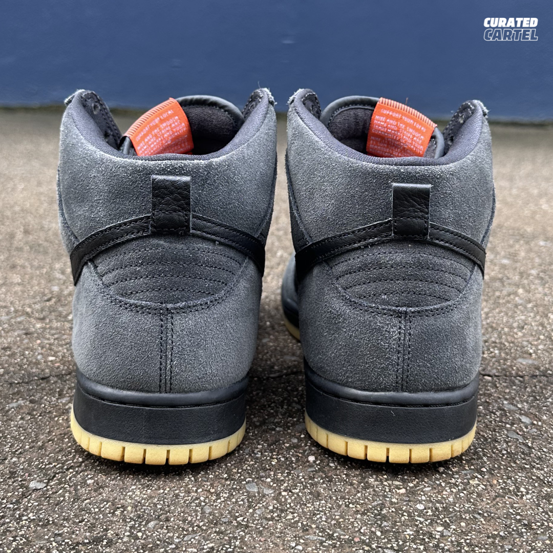 Nike SB Dunk High “Orange Label Smoke Grey” US10