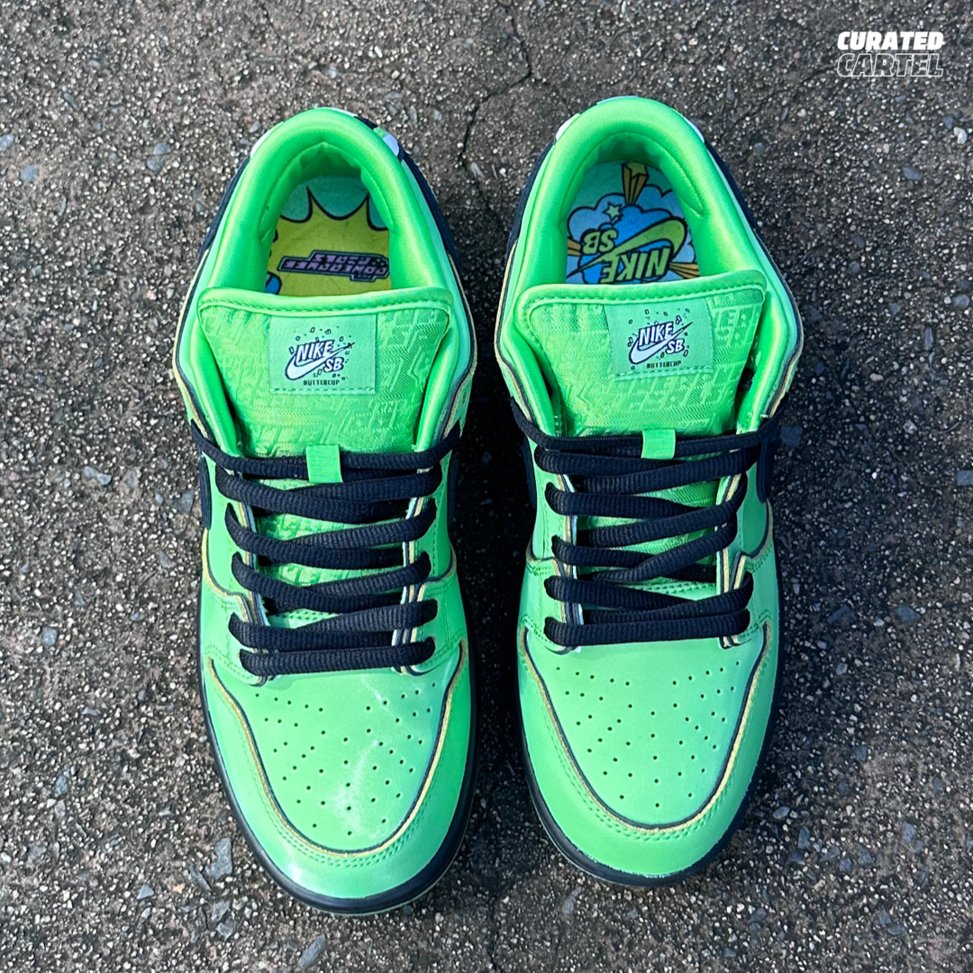 Nike SB Dunk Low “Powerpuff Girls Buttercup” US8
