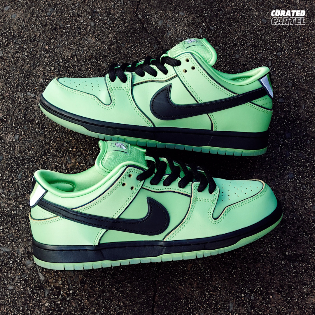 Nike SB Dunk Low “Powerpuff Girls Buttercup” US8