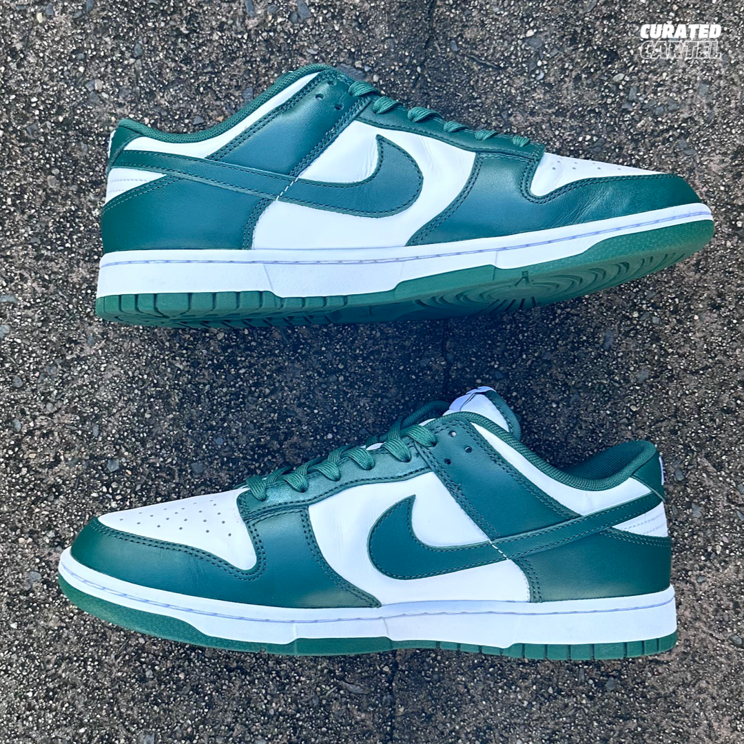 Nike Dunk Low “Michigan State” US11