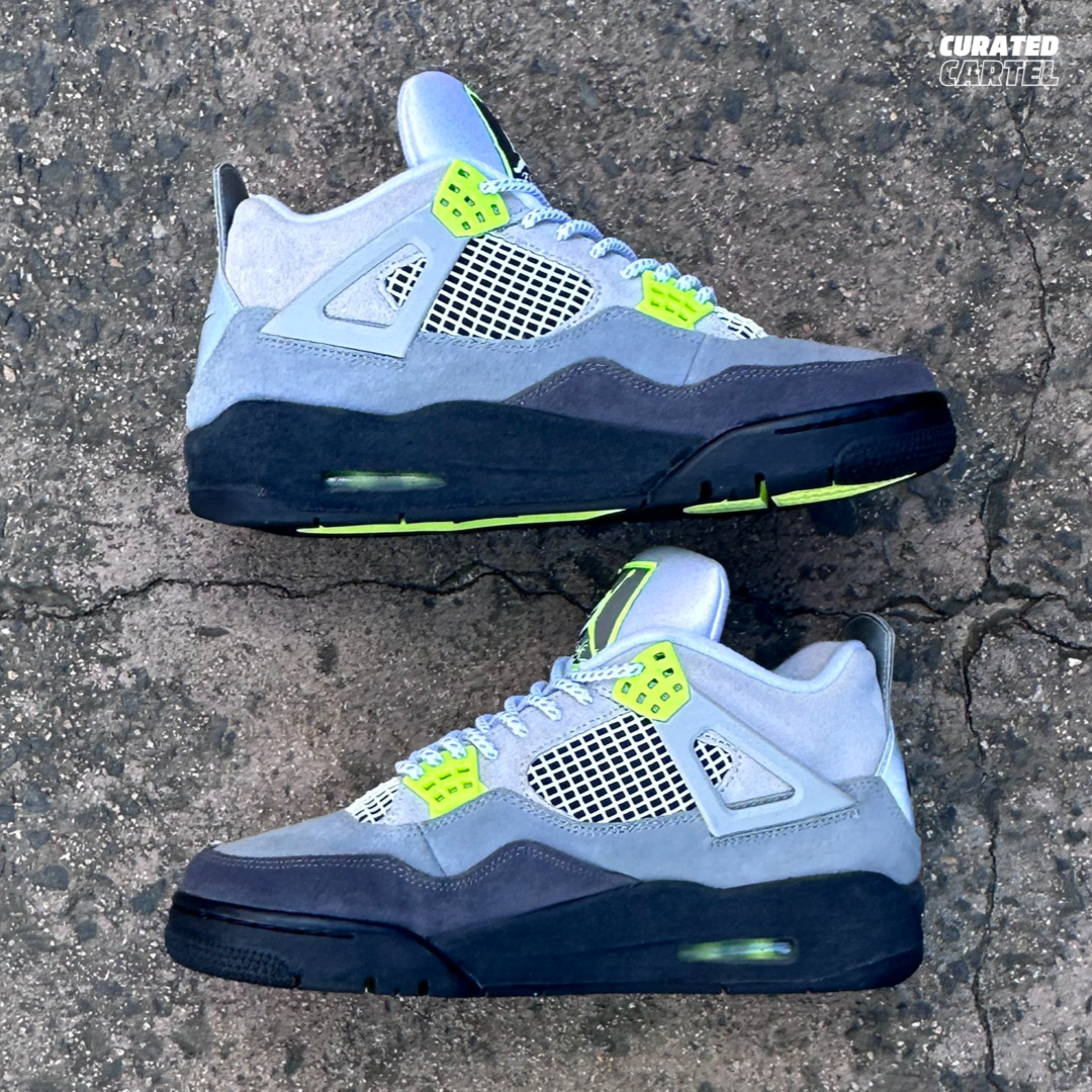 Jordan 4 Retro “SE 95 Neon” US9