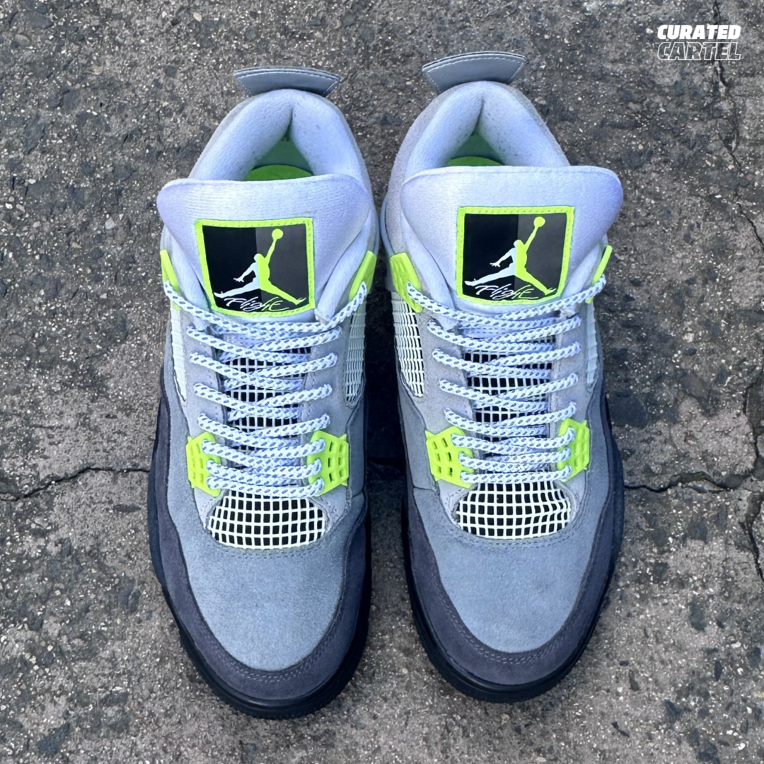 Jordan 4 Retro “SE 95 Neon” US9