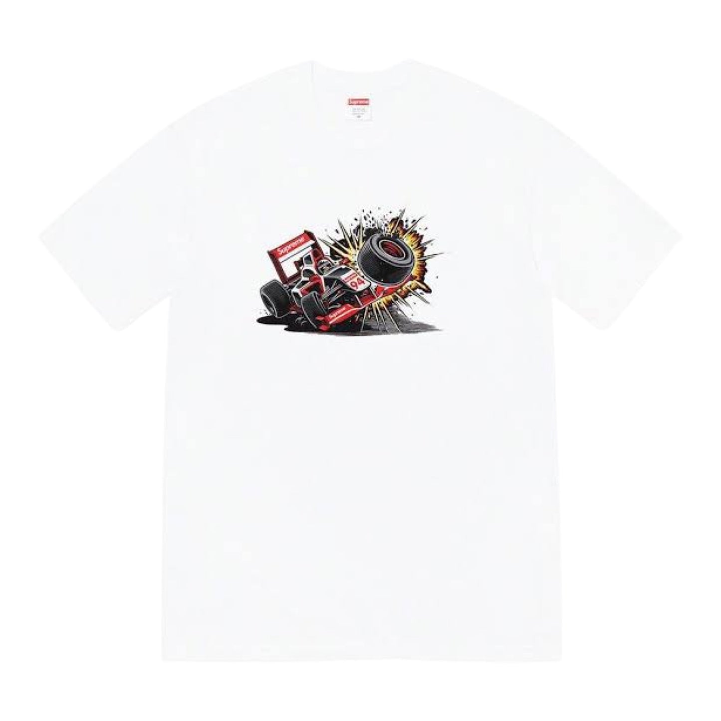 Supreme “Crash” Tee White FW21