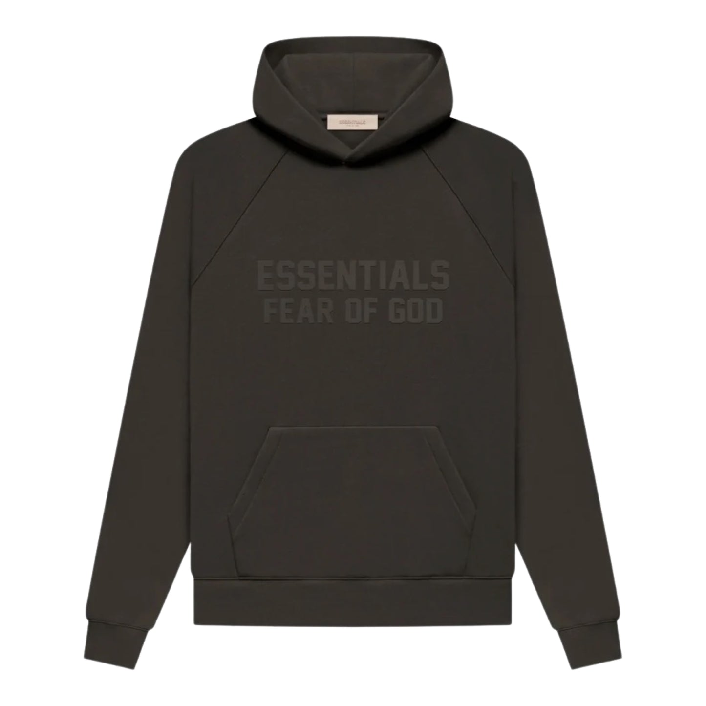 Fear of God Essentials Hoodie - Off Black (FW22)