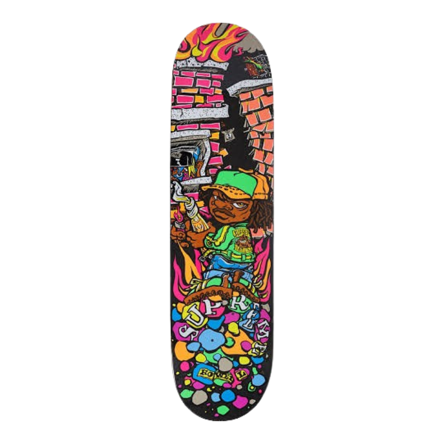 Supreme Molotov Kid Skate Deck