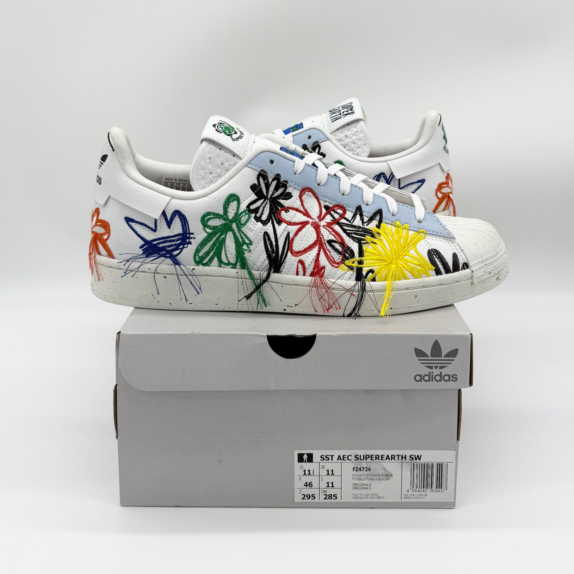 Adidas Superstar Sean Wotherspoon Superearth US11 Curated Cartel Adidas Superstar Sean Wotherspoon Superearth US11 Curated Cartel