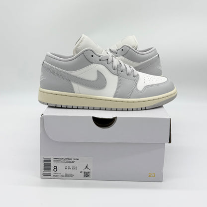Jordan 1 Low “Coconut Milk Neutral Grey” (W) US8W