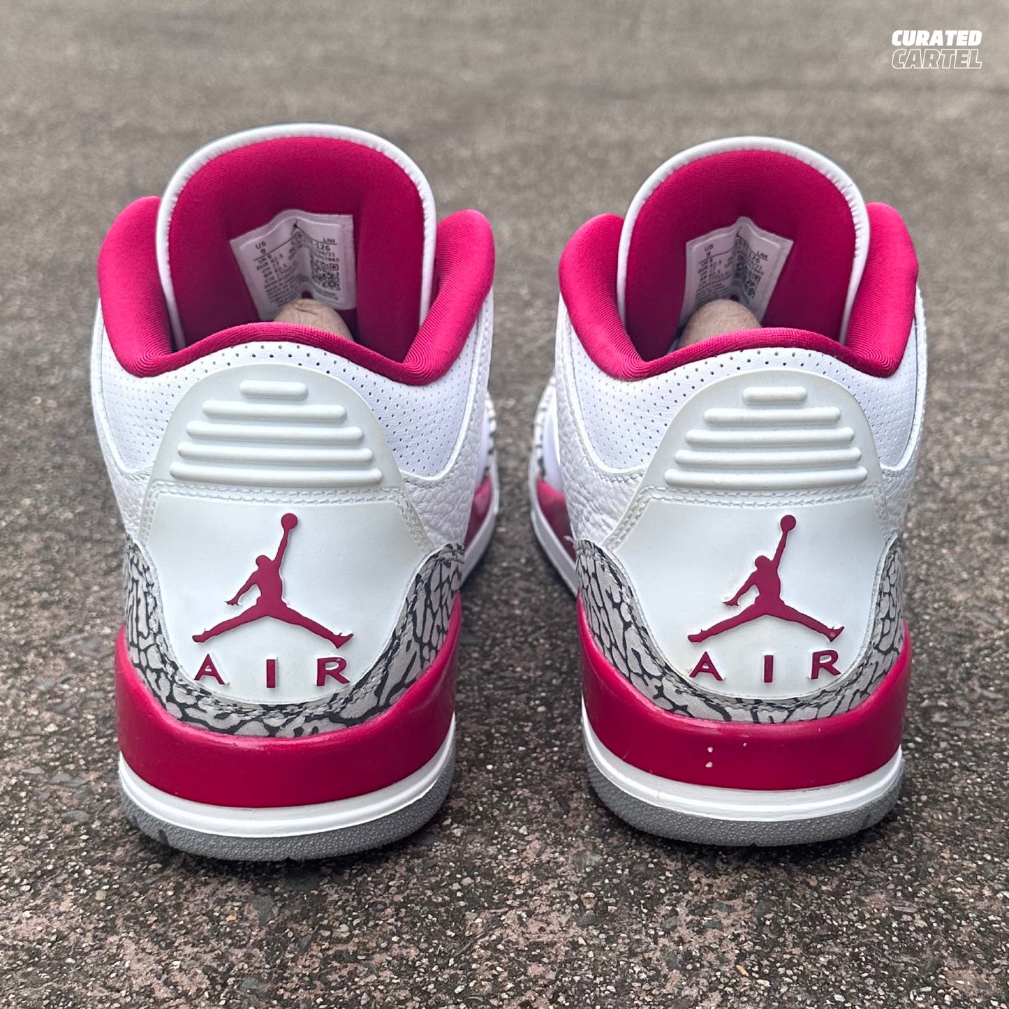 Jordan 3 Retro “Cardinal Red” US9