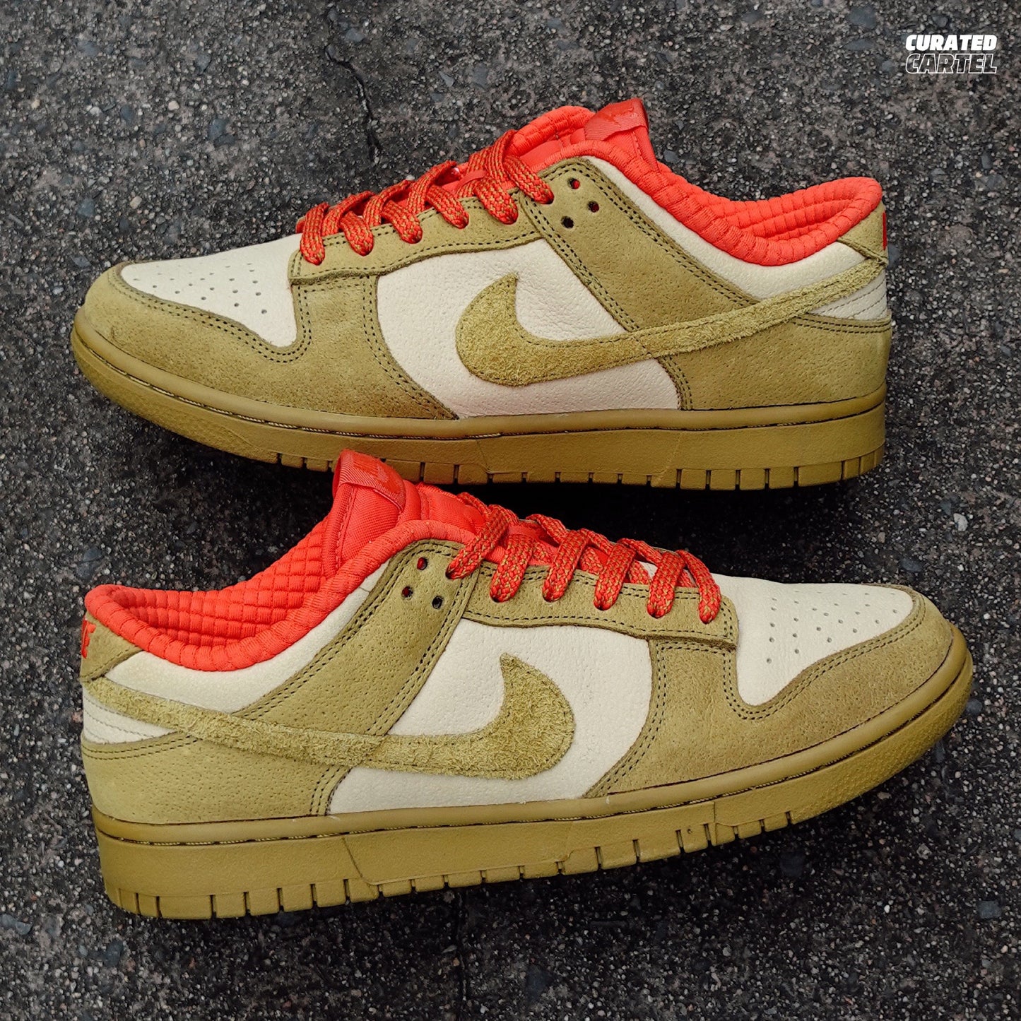 Nike Dunk Low “Bronzine Sesame Picante Red” (W) US9.5 / US11W