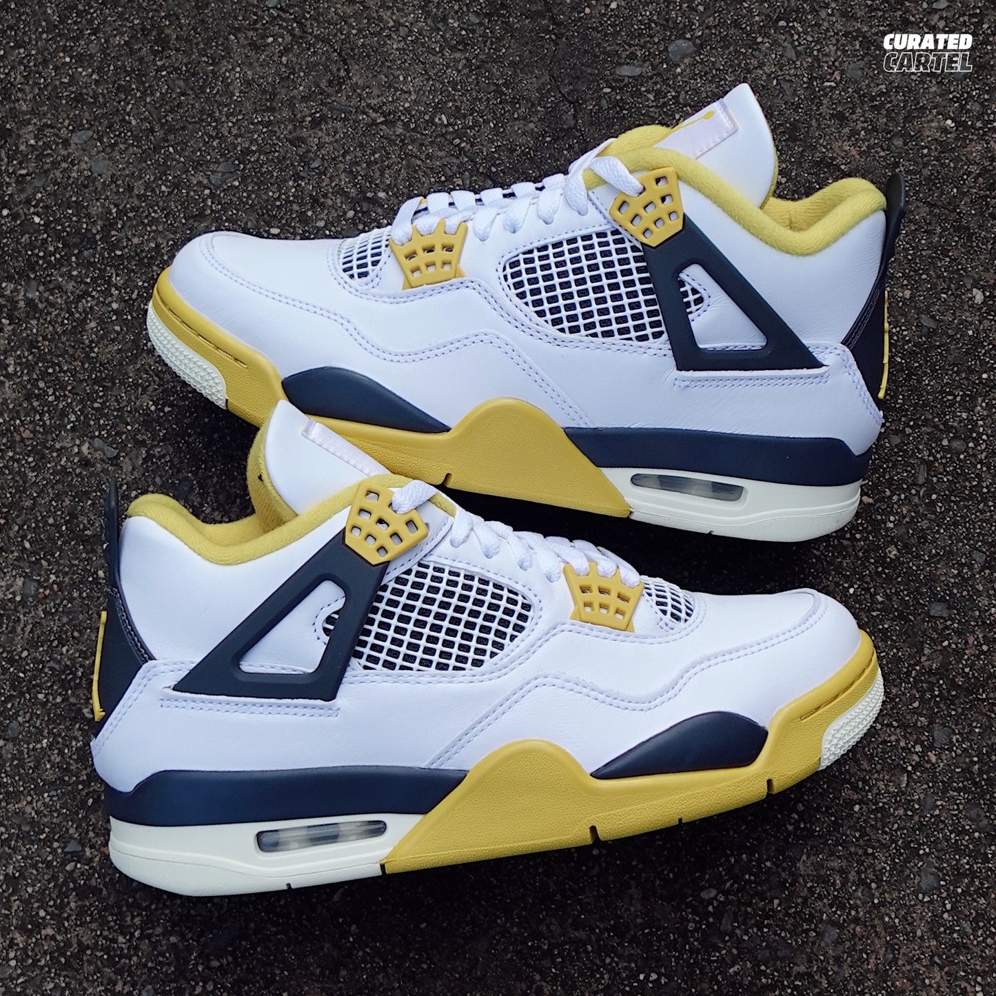 Jordan 4 Retro “Vivid Sulfur” (W)