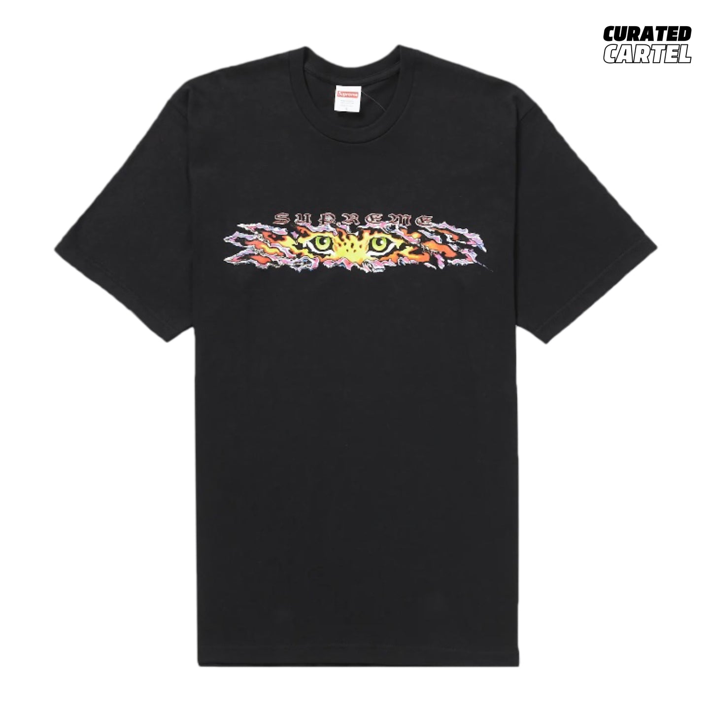 Supreme “Eyes” Tee Black SS22