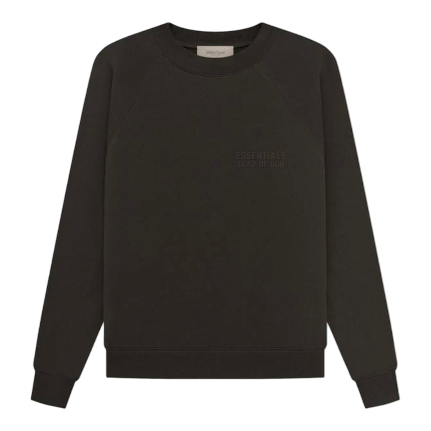 Fear of God Essentials Crewneck Sweatshirt - Off Black (2023)