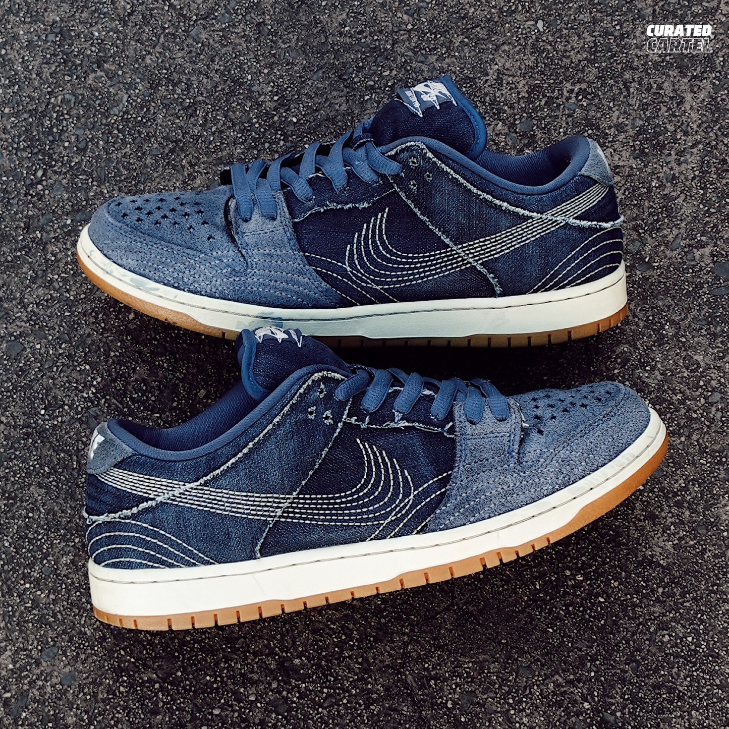 Nike SB Dunk Low “Denim Sashiko” US11