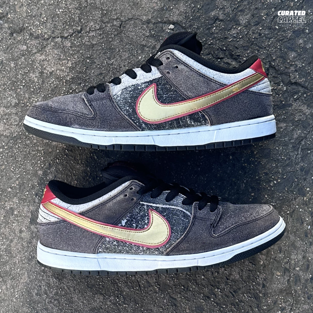 Nike SB Dunk Low “Beijing Metallic Gold” US11