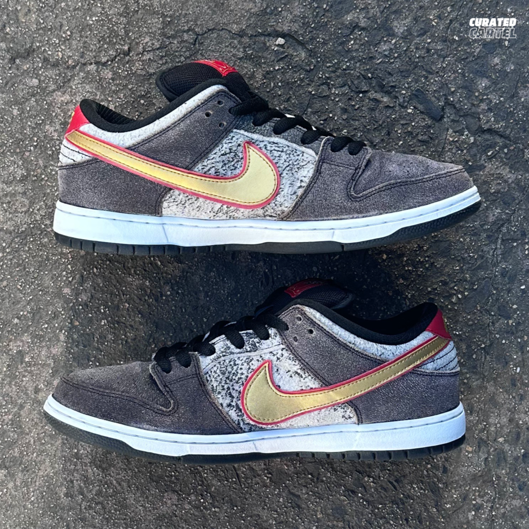 Nike SB Dunk Low “Beijing Metallic Gold” US11