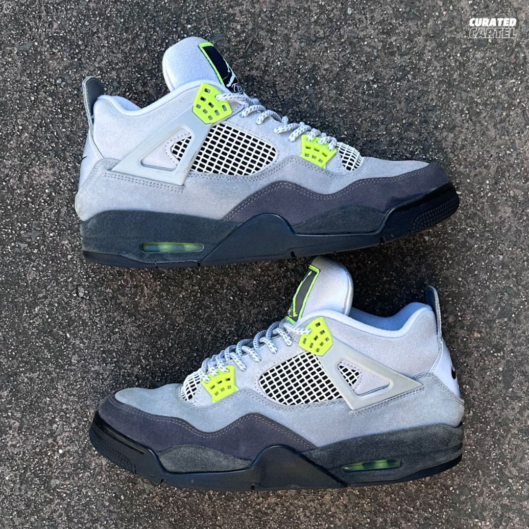 Jordan 4 Retro “SE 95 Neon” US11