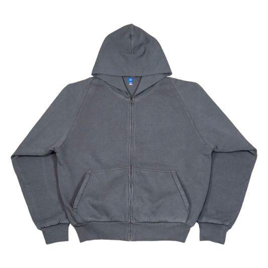 Yeezy x Gap Zip Up Hoodie “Dark Grey”