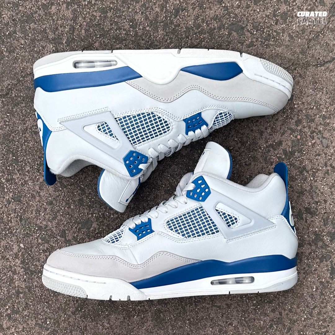 Jordan 4 Retro “Military Blue” (2024) US12