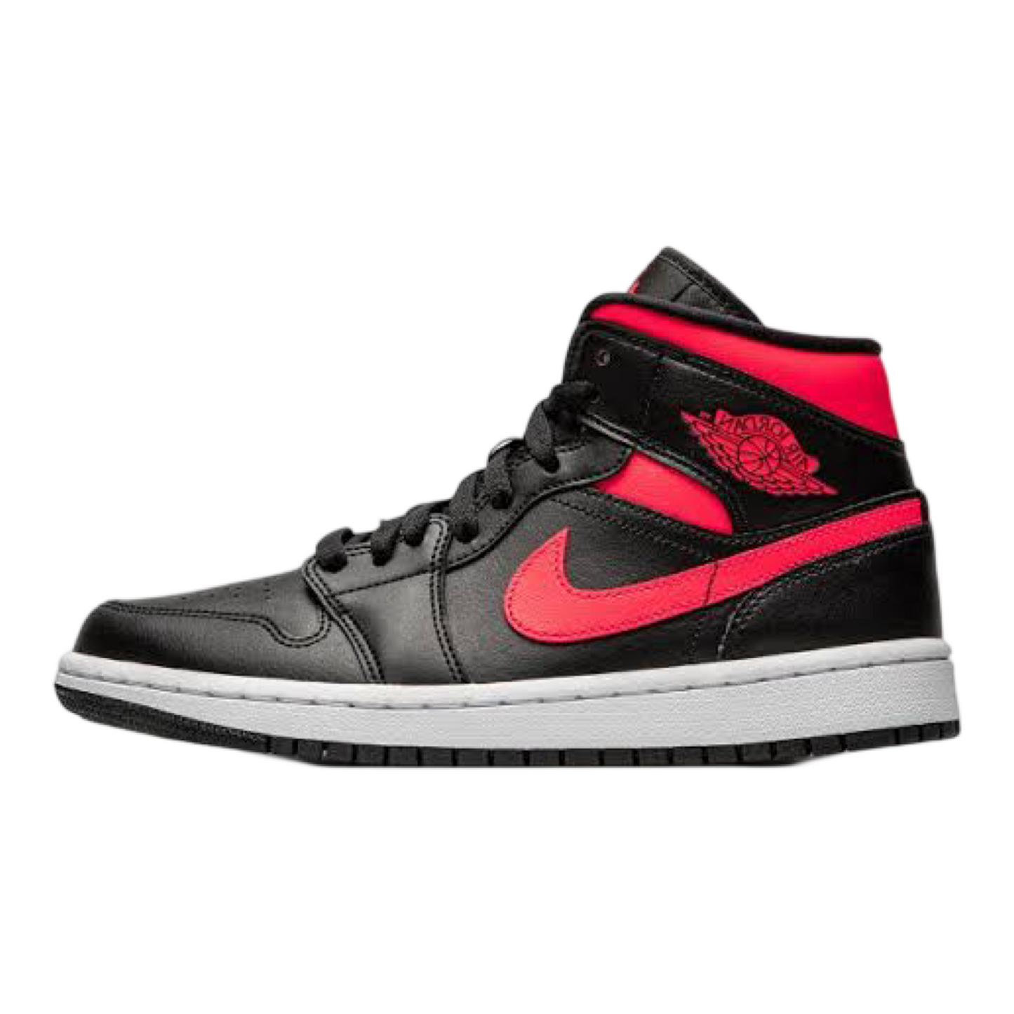 Jordan 1 Mid “Black Siren Red” (W)