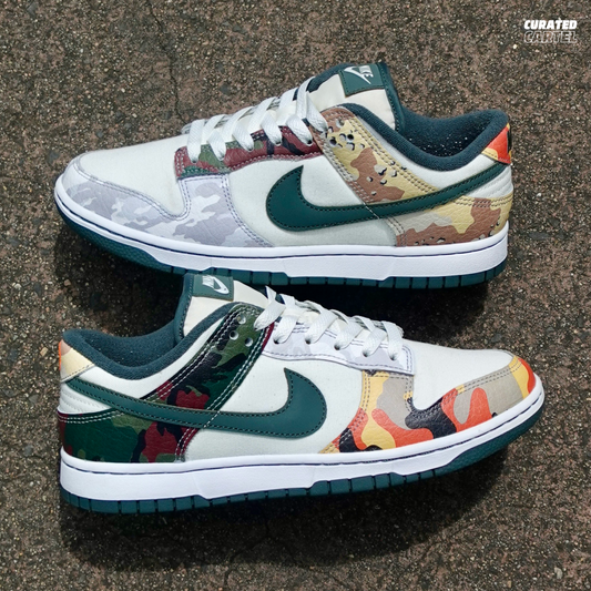 Nike Dunk Low SE “Sail Multi-Camo” US8.5