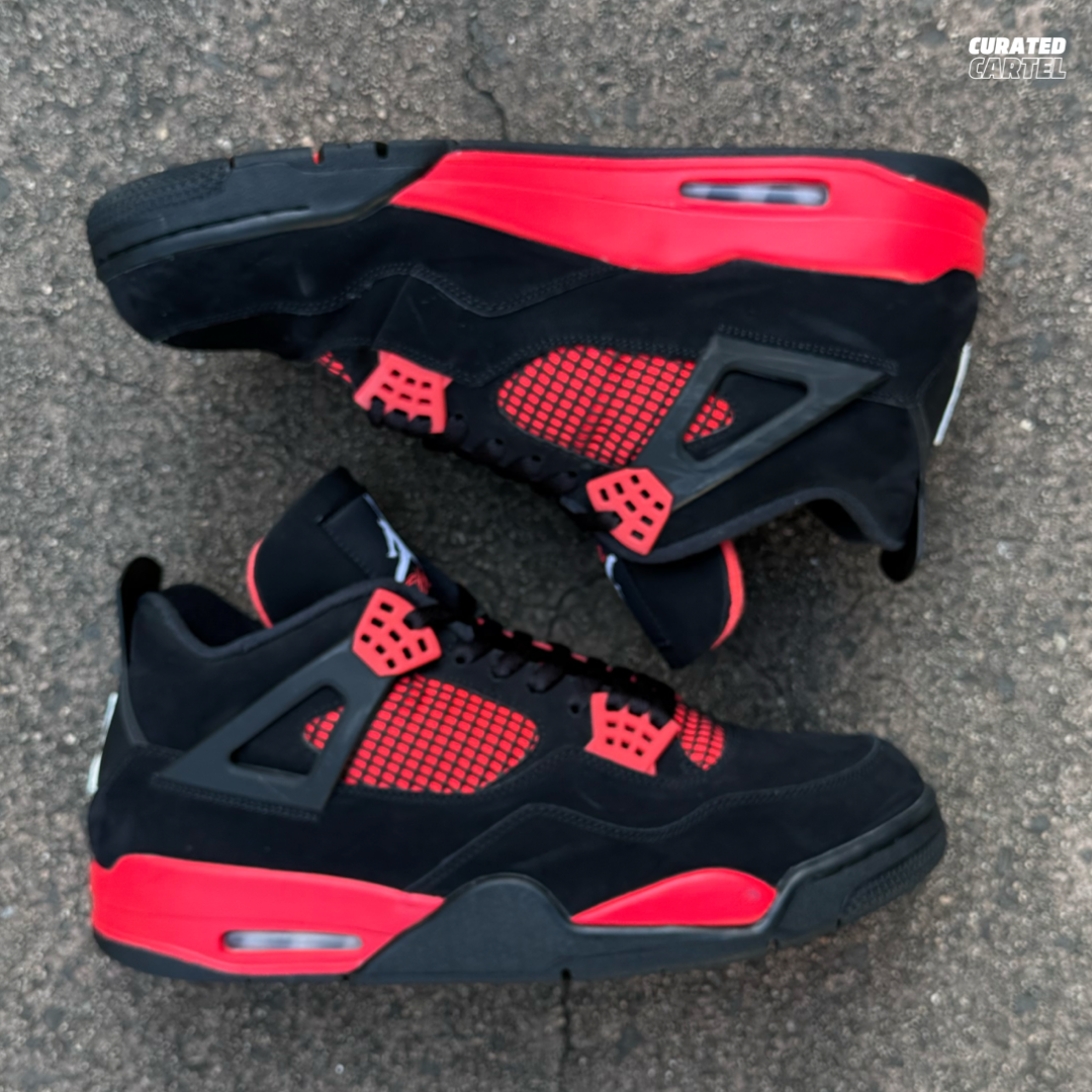 Jordan 4 Retro “Red Thunder” US13